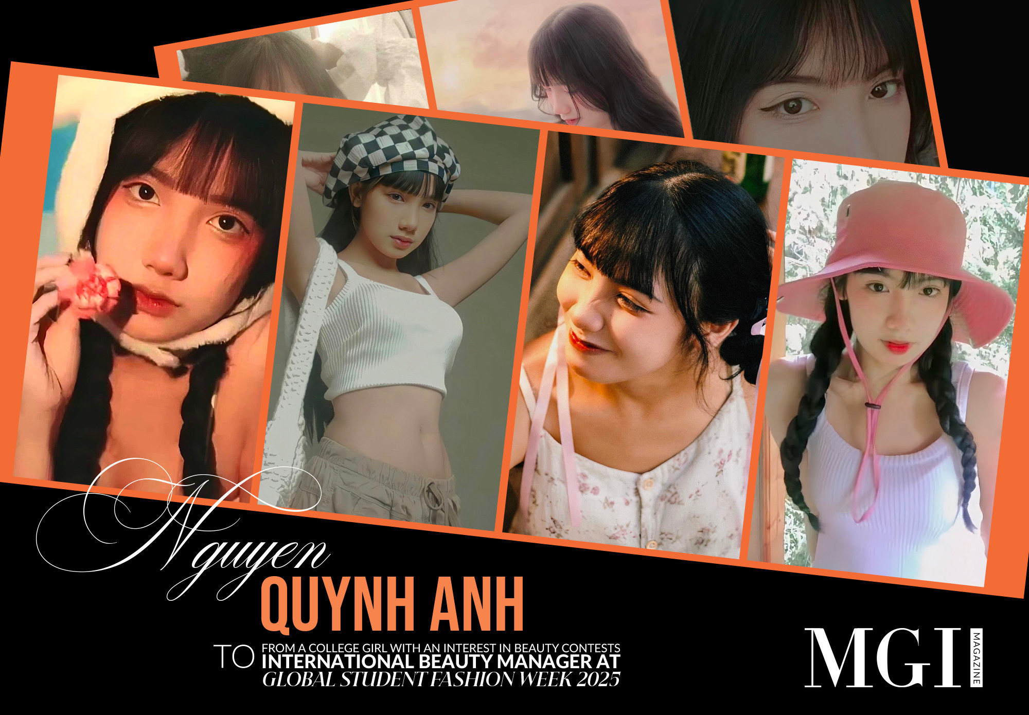 Nguyen Quynh Anh - From a college girl with an interest in beauty contests to international beauty manager at Global Student Fashion Week 2025